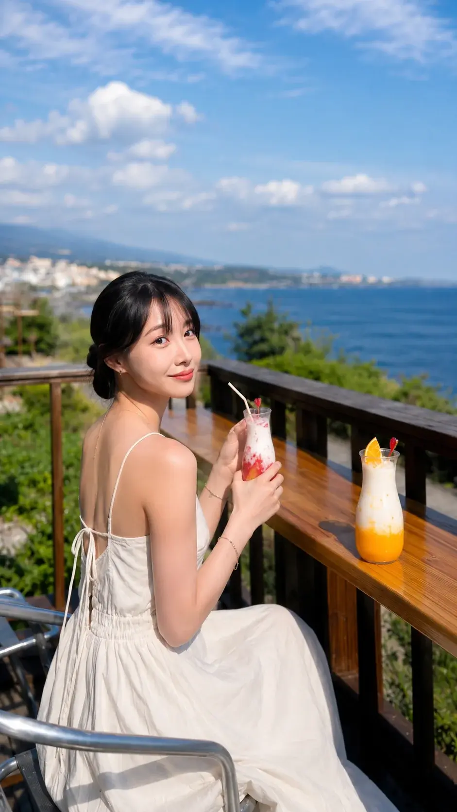 마녀의언덕 카페에서 여유로운 시간을 보내는 공간